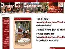 Tablet Screenshot of dingley-dell.com